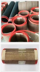 Banda Transportadora de Malla de Fibra de Vidrio Recubierta de Alta Densidad Resistente al Calor, Directo de Fábrica, para Secado, Banda Transportadora Antiadherente de PTFE - Product Image 4