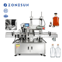 Machine de bouchage automatique verticale pour bouteilles de vin ZONESUN ZS-XG21U avec trieuse vibratoire