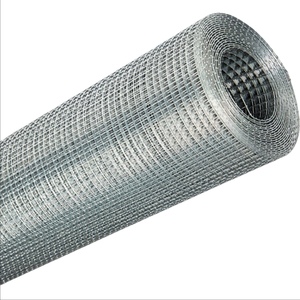 Rouleau de grillage soudé en fer 5x5 à mailles carrées, tissage simple, résistant à la corrosion, pour clôture agricole, services de découpe et de pliage, longueur 30m - Product Image 3