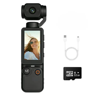 Handheld <b>Stabilizer</b> Pocket Camera Portable Ultra HD Video Recorder with 180° Rotating Lens Full Body Camera Sport Camera 32GB - Product Image 4