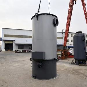 Caldera Industrial Vertical de Tubos de Fuego, Automática, de Carbón, para Servicio de Lavandería Hospitalaria, Capacidad de 1 Tonelada, con Certificación CE, Eficiente Energéticamente - Product Image 3