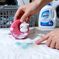 Savon détachant en forme de lapin de lune OEM ODM |   Savon pour le linge et le lavage à la main pour enfants, fabriqué en gros par l'usine, fait main