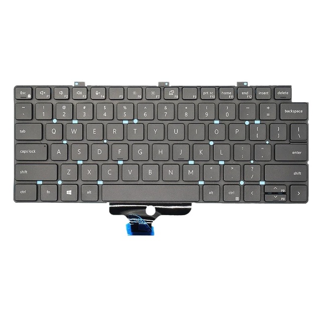Replacement SP/US/RU/IT Russian Spanish Laptop Keyboard For Dell Latitude 5320 5330 5340 5350 7320 7330 P133G Backlight