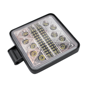 Luz de <span class=keywords><strong>trabajo</strong></span> LED para coche, foco cuadrado de 4 pulgadas y 102W, luces intermitentes, faros modificados, luces de mantenimiento - Product Image 5