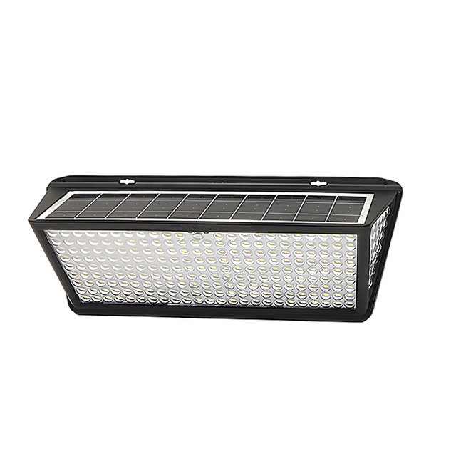 3 Side Lighting Solar Powered Garden Lamp Radar Sensor Outdoor Waterproof 258LED Solar Security Wall Lights