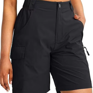 Pour <span class=keywords><strong>Amazon</strong></span> transfrontalier nouveau short taille haute pour <span class=keywords><strong>femme</strong></span> multi-poches <span class=keywords><strong>pantalon</strong></span> d'alpinisme en plein air coupe ample short de sport décontracté - Product Image 1