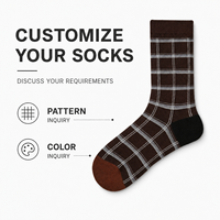 Chaussettes personnalisées OEM pour adultes, collection automne – en polyester/nylon/coton/fibre de bambou/laine, sans coutures, respirantes, résistantes aux déchirures, imprimées
