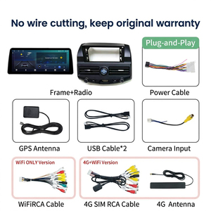 Autoradio con Navegación GPS de 12.3', Android Multimedia Carplay, Pantalla <span class=keywords><strong>Qled</strong></span>, Reproductor de Radio Estéreo para Automóvil para Hyundai Elantra 2007~2010 - Product Image 2