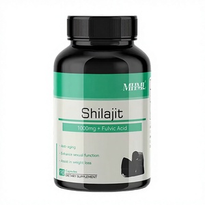 Organisches Himalaya-Shilajit-Harz Kräuterextrakt mit <span class=keywords><strong>Maca</strong></span>-Kapseln 60 Stück 1500mg Dosierung für Erwachsene - Product Image 4