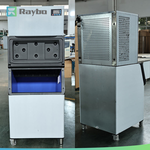 เครื่องทำน้ำแข็งอัตโนมัติ RAYBO สำหรับธุรกิจ ผลิตน้ำแข็งได้สูงสุด 500 กิโลกรัมต่อวัน ให้ผลผลิตสูง - Product Image 4