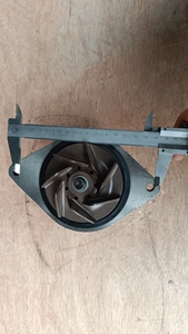 4891252 Ventilateur en plastique pour pompe à eau QSB6,7 compatible avec les pièces de chargeuse Liugong, vente directe d'usine, pièces de machines de construction - Product Image 3