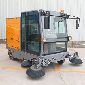 Barredora de pisos Ride On de 42 pulgadas con batería de 48V, máquina de limpieza industrial y comercial - Product Image 2