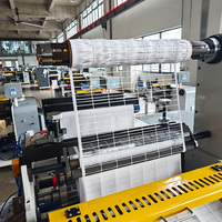 Machine de découpe automatique rouleau à rouleau pour l'étiquetage à chaud, découpe rotative et refendage de papier pour étiquettes