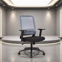 BIFMA kursi kantor ergonomis, desain Modern bersertifikat, kursi kantor, putar rumah, bahan nilon nyaman