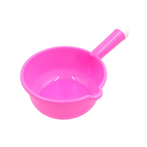 Colorful Plastic Measuring Cups Set 4 Pcs Extra Long Handle Kitchen Utensils - Product Image 4