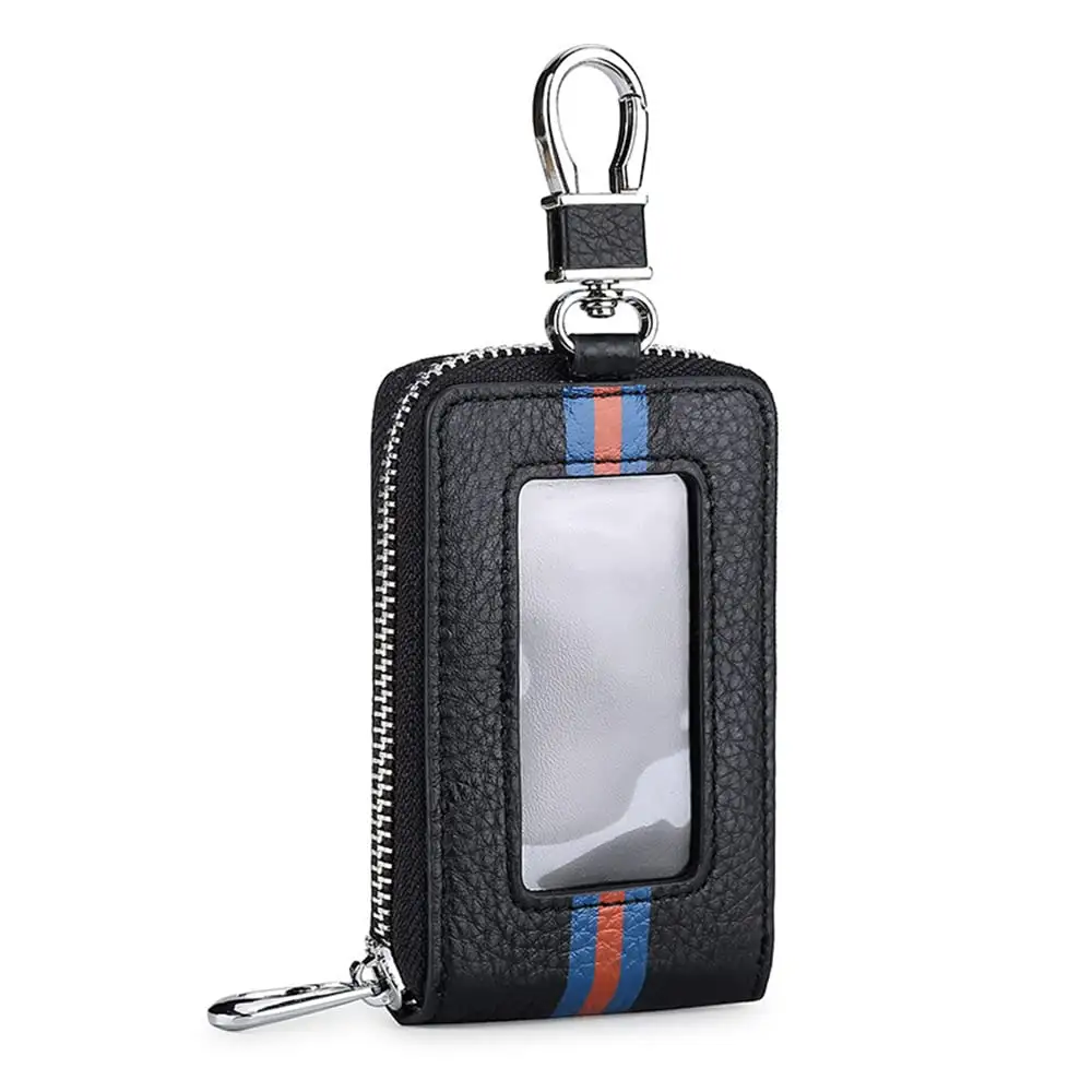 Faraday Bag for Key Fob with Metal Keychain Car Key Cover for Men and Women to Protect RFID Signal Blocking Car Key Case