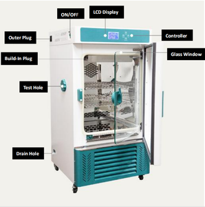 Incubateur de laboratoire automatique réfrigéré de haute qualité SPX-70BIII / Incubateur de refroidissement / Incubateur BOD SPX-70BIII, Incubateur de laboratoire SPX-70BIII - Product Image 5