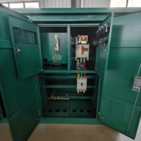 Transformateur de distribution triphasé à faible perte, immergé dans l'huile, de type américain, 500 kVA 1000 kVA, monté en extérieur sur socle