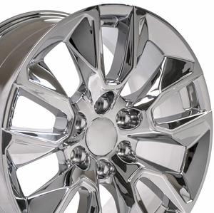 Ruedas de coche TRZ, llantas y neumáticos de 20 22 pulgadas, 6x139,7, 8x165, 8x180, rueda cromada negra brillante para Chevy Silverado Tahoe Suburban GMC - Product Image 3