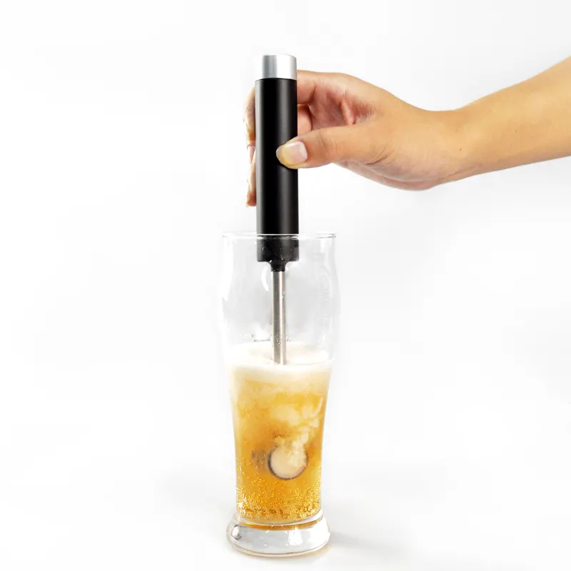 Mini dispensador ultrassônico, máquina de borracha de cerveja portátil com bolhas requintadas, fabricante de espuma para festas