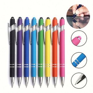 Bolígrafo Metálico con Punta de Bola, Colores Variados, Bolígrafos con Logotipo Personalizado al por Mayor, Bolígrafos de Tinta Negra para Regalos Promocionales Empresariales - Product Image 6