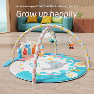 Tapis de jeu pour bébé SY Early Learning Education, super doux en polyester et plastique, rembourrage de 2 cm, respectueux de la peau, épaissi - Product Image 5