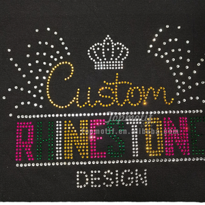 Motif à thermocoller en strass « Celebrate Me » avec texte blanc cristal pour T-shirt, sweat à capuche, fête d'anniversaire, vente en gros - Product Image 4