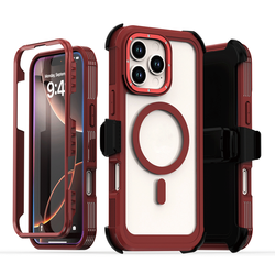 Armure magnétique <span class=keywords><strong>Otter</strong></span> Series Box Case pour IPhone 16 Pro Max 17 13 14 15 Plus Magnetic Case Hybrid Heavy Drop Transparent Cover - Product Image 2