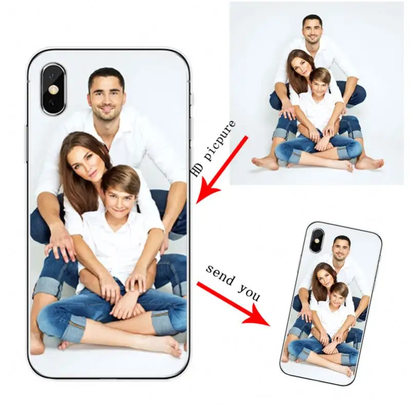 personalized personalised Phone Case Back Cover Soft Silicone TPU Customized For Iphone For New 2020 Apple Clear Refund