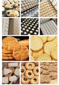 Nouvelle machine rotative efficace et peu coûteuse de fabrication de biscuits et d'emporte-pièce pour les ingrédients de farine et d'eau - Product Image 3