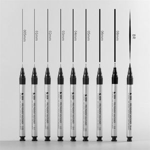 STA stylo marqueur fineliner noir coque en plastique de vente chaude pour dessiner l'écriture marqueur de <span class=keywords><strong>croquis</strong></span> à aiguille noire - Product Image 6