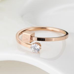Anillo de Dedo Elegante Hecho a Medida, Hermoso Anillo de Moda para Mujer, Anillo Vaginal de Oro Rosa - Product Image 6