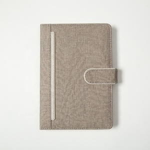 Hot bán A5 kinh doanh máy tính xách tay với PU da bìa và chủ bút biểu tượng tùy chỉnh in ấn 100 sheets bìa cứng phong cách Quà Tặng - Product Image 4