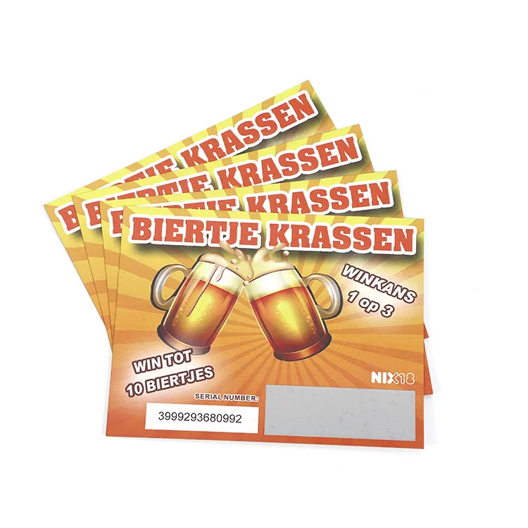 Custom Winkelen Gift Korting Kraskaart, Kras Kaart Voor Event/Promotie/Game