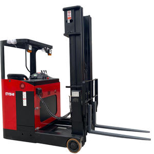 Carretilla elevadora/apilador de alcance eléctrico de 2 toneladas, carretilla elevadora de almacén eficiente de altura de elevación de 6M | Diseño compacto - Product Image 1