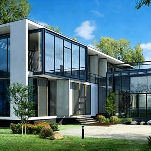 Fabricante con 15 Años de Experiencia, Solárium Moderno Personalizado; Cubierta de Vidrio para Exteriores a Prueba de Agua, Verificada en Situaciones Reales, para Techos de Villas de Lujo - Product Image 4