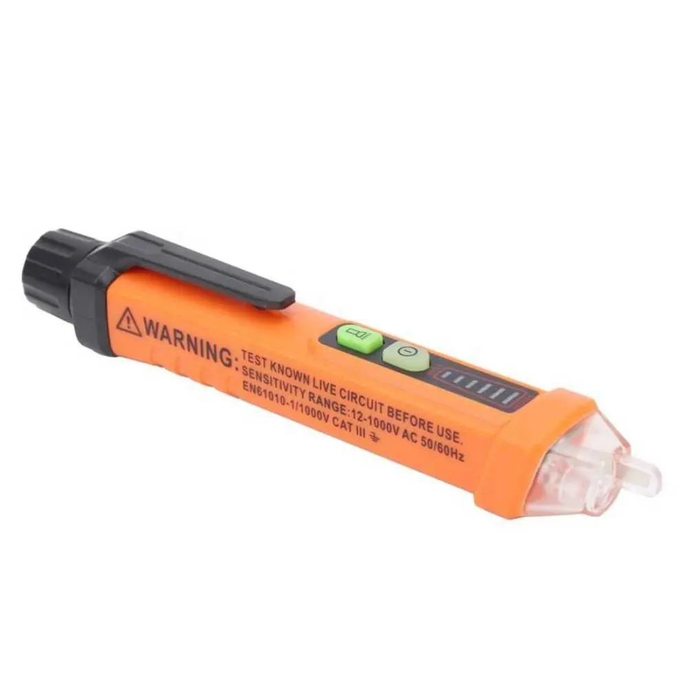non contact ac voltage detector PM8908C, 12-1000V voltage detector pen, pocket voltage tester pen PM8908C