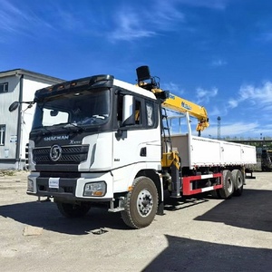Vente directe d'usine, grue montée sur camion Shacman 6X4 de 14 tonnes à bras télescopique droit à vendre - Product Image 1
