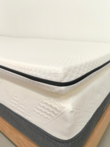 Cubrecolchón <span class=keywords><strong>de</strong></span> Espuma Viscoelástica Premium <span class=keywords><strong>de</strong></span> 2 Pulgadas, Sensación <span class=keywords><strong>de</strong></span> Suavidad y Alivio <span class=keywords><strong>de</strong></span> Presión, con Funda Extraíble y Lavable - Product Image 2