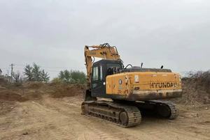 Excavadora de Orugas Multifuncional Usada Original de Corea, Hyundai 210LC de Alta Eficiencia, Hyundai 140W 210W en Buen Estado en Venta - Product Image 3