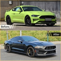 Kit carrosserie avant et arrière pour Ford Mustang S550 2018-2023, mise à niveau 2024+, style Dark Horse, kit de conversion