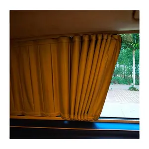 Universal Adjustable Car Interior Sun Shade Luxury Window Curtain For alphard