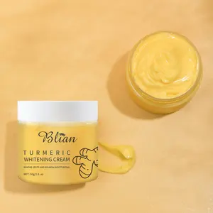 Private Label Skincare Turmeric Whitening Cream Remove Dark Spot Improve Redness Anti-inflammatory Brightening Turmeric Cream