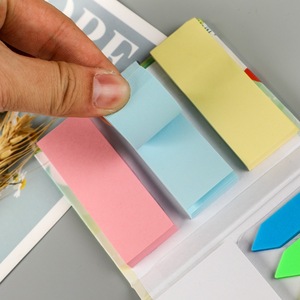 Customizable creative folding <b>sticky</b> <b>notes</b> desktop office notebooks with customizable logos - Product Image 3