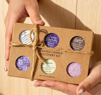 Meilleures ventes - Mini bougies romantiques et élégantes dans des verres décoratifs - Bougies de luxe pour cadeaux et mariages