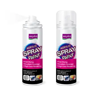 Aerosol Spray Paint 400ml Metallic Colors High Gloss Spray Paint