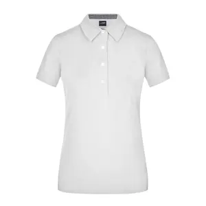 Polo uni pour femmes, merchandising personnalisé - Product Image 2