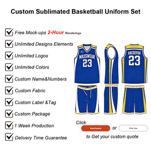 Camisetas de Baloncesto para Hombre con Cuello en V, Sublimadas en Azul Cielo, Transpirables, de Secado Rápido y Absorción de Humedad, Conjuntos de Uniformes de Equipo - 100% - Product Image 3
