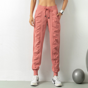 <span class=keywords><strong>Ropa</strong></span> deportiva Stack Cargo Pant Sports Women Track Stacked Joggers Pantalones con bolsillos laterales - Product Image 4