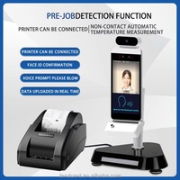 Sistema de Reconocimiento Facial Biométrico Android, Control de Acceso Multi-idioma, Verificación Inteligente de Identidad, Medición de Temperatura